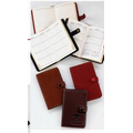Business Leather Purse Size Address Book